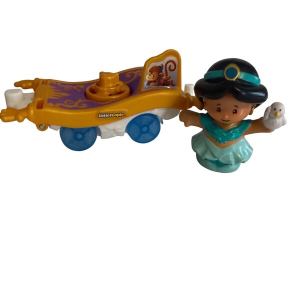 EUC Fisher Price Little People Disney Princess Train Car Parade  8 Pack Set - Picture 2 of 9